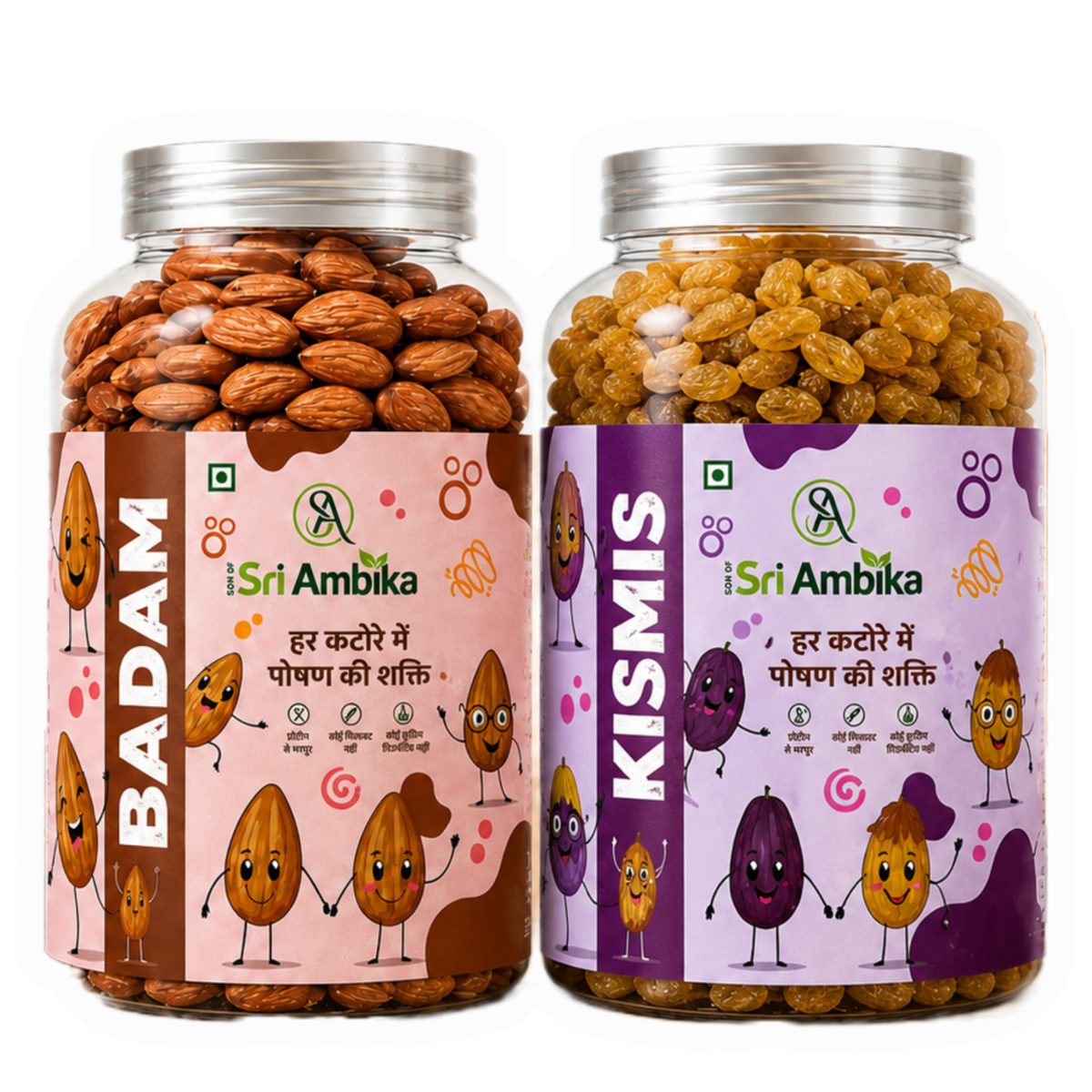Badam + Kishmish Combo 500 g