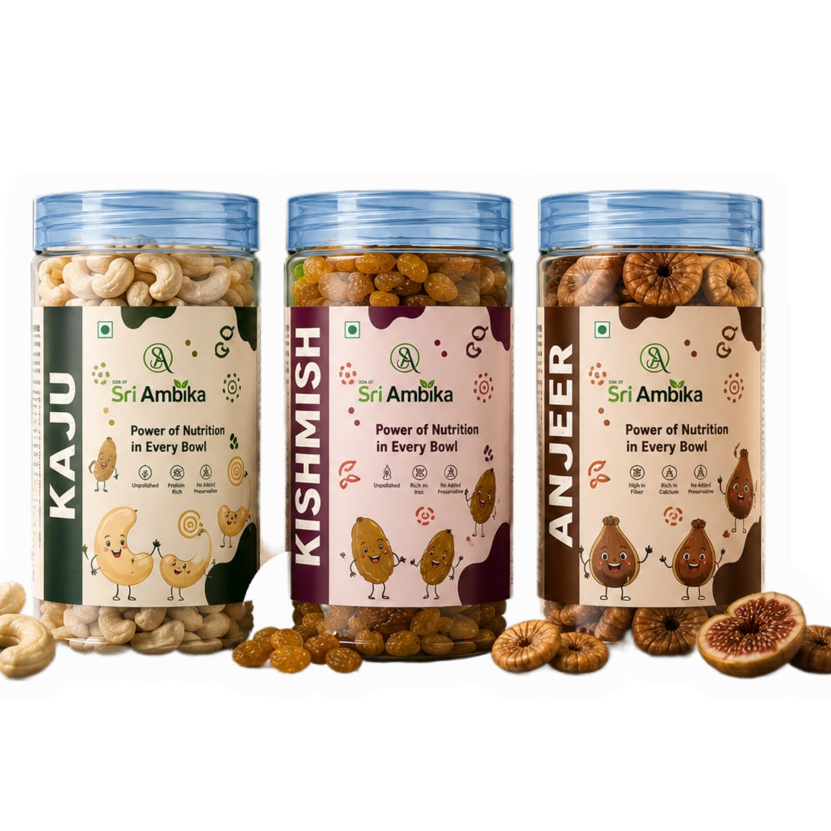 Energy Booster Dry Fruit Combo 750 g