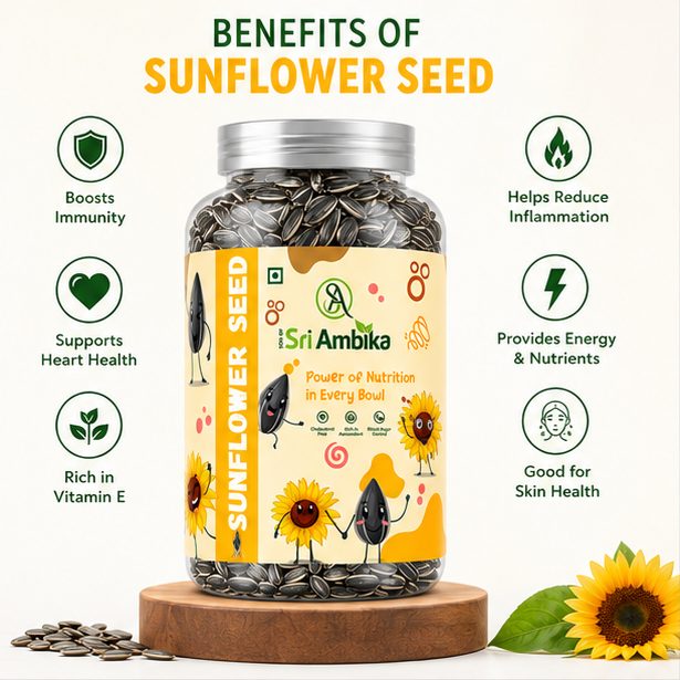 4-in-1 Seeds Combo (Chia, Flax, Pumpkin, Sunflower) 1 kg - image 8